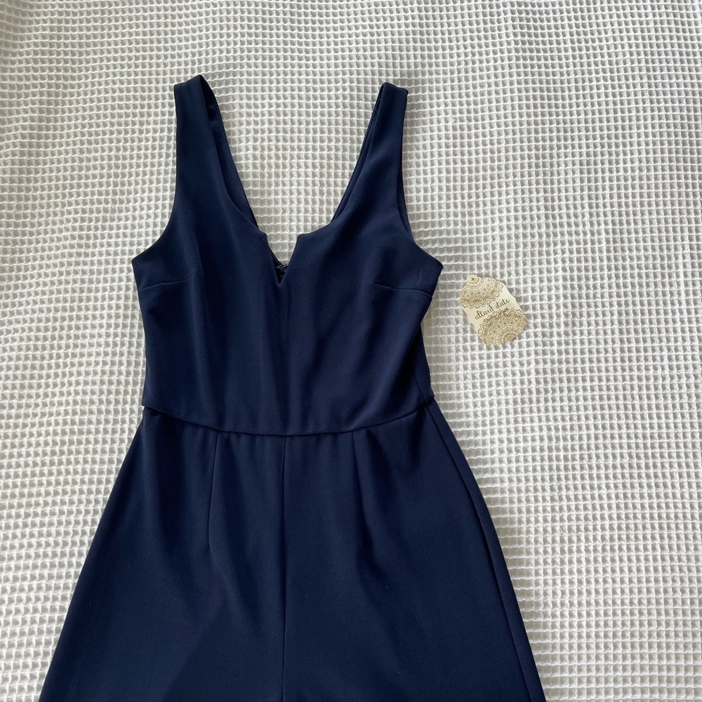Altar’d State Navy Jumpsuit